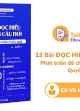 12 bài Đọc Hiểu 8 Câu Hỏi chọn lọc quyển 1 2026 Cô Vũ Mai Phương